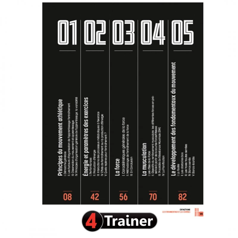 ATHLÉTISME - Les Fondamentaux Et Les Courses - 4TRAINER EDITIONS 14 ATHLÉTISME - Les Fondamentaux Et Les Courses - 4TRAINER EDITIONS – Image 12