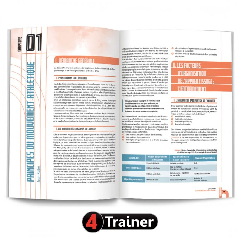 ATHLÉTISME - Les Fondamentaux Et Les Courses - 4TRAINER EDITIONS 3 ATHLÉTISME - Les Fondamentaux Et Les Courses - 4TRAINER EDITIONS