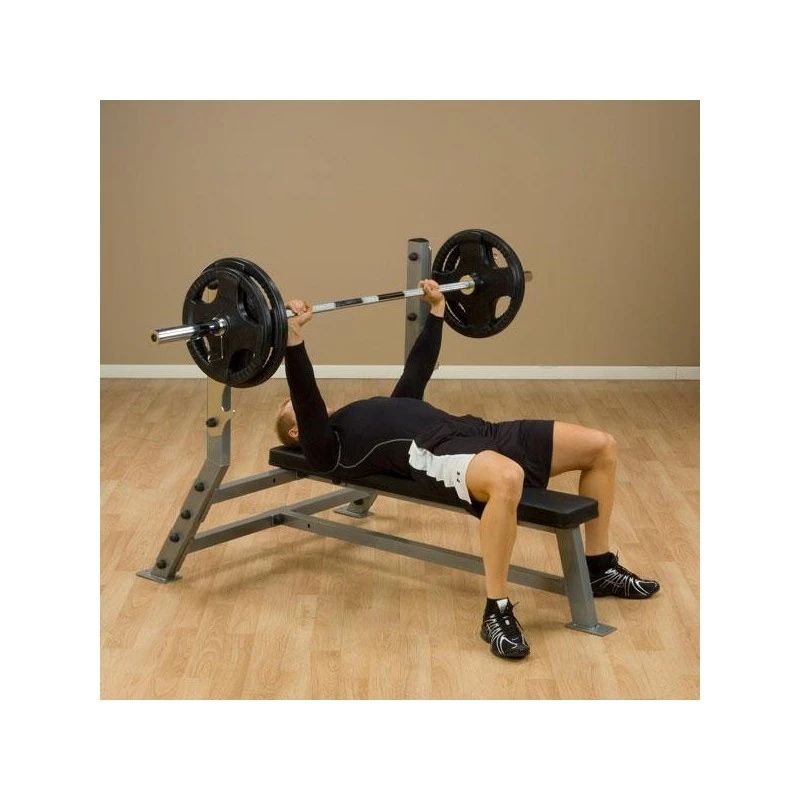 Banc Olympique Plat Bodysolid 4 Banc Olympique Plat Bodysolid – Image 2