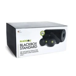 BLACKROLL® BLACKBOX : Pack Rouleau Et Balles De Massage -Aptitude Équipement blackroll blackbox pack rouleau et balles de massage 2