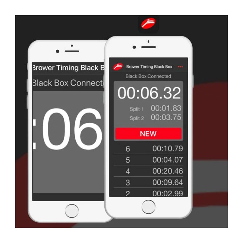 BROWER Timing System - Kit BLACK BOX™ : 2 Barrières - Chronométrage Bluetooth 4 BROWER Timing System - Kit BLACK BOX™ : 2 Barrières - Chronométrage Bluetooth – Image 2