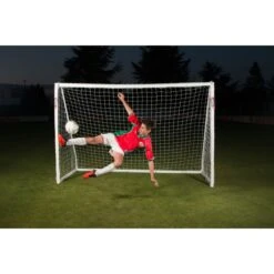 CAGE DE FOOT - Powershot Pro - 2,4m X 1,2m BUT Avec Système Clic -Aptitude Équipement cage de foot powershot pro 24m x 12m but avec systeme clic 3