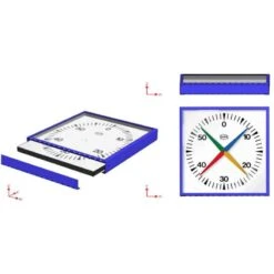 Chronomètre Piscine 4 Aiguilles - 62,5cm X 62,5cm - IHM 9 Chronomètre Piscine 4 Aiguilles - 62,5cm X 62,5cm - IHM -Aptitude Équipement chronometre piscine 4 aiguilles 62cm 2