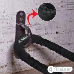 Corde Ondulatoire PRO - Battle Rope 4Trainer -Aptitude Équipement corde ondulatoire pro battle rope 4trainer 1 5