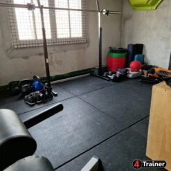 DALLES ANTI CHOC - Lot De 4 Ou 10 - 42mm - 4Trainer 10 DALLES ANTI CHOC - Lot De 4 Ou 10 - 42mm - 4Trainer -Aptitude Équipement dalles anti choc 100cm x 100cm 4trainer 3