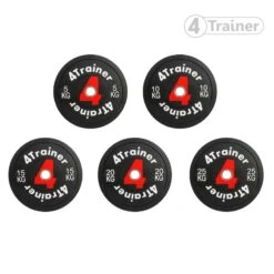 Disque Olympique - Bumper De Musculation Pour Barre D'Haltérophilie - 4Trainer -Aptitude Équipement disque olympique bumper 4trainer 2