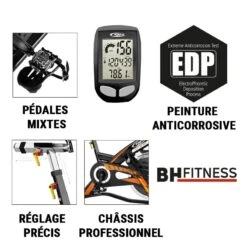 BH Fitness Duke H920 - VÉLO INDOOR BIKING - BHFitness -Aptitude Équipement duke h920 velo indoor biking bhfitness 4