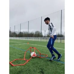 Echelle De Rythme Hexagonale PRO - Lot De 12 Cerceaux -Aptitude Équipement echelle de rythme hexagonale pro lot de 12 cerceaux 4