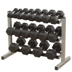 Etagère De Rangement Complémentaire Pour Rack Haltères 2 Niveaux Bodysolid -Aptitude Équipement etagere de rangement complementaire pour rack halteres 2 niveaux bodysolid 1