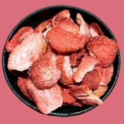 FRAISE CRUNCHY FRUIT BIO - 100% Fraises Biologiques Lyophilisées -Aptitude Équipement fraise crunchy fruit bio 100 fraises biologiques lyophilisees 1