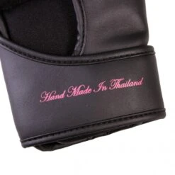 Gants Mma Elion Uncage - ( Cuir Skintex ) - Noir & Rose -Aptitude Équipement gants mma elion uncage cuir skintex noir rose 2