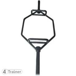 HEX BARRE 25 KG - Trap Bar Full Black 140cm - 4TRAINER