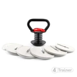 Kettlebell Ajustable 4 à 18kg 4Trainer -Aptitude Équipement kettlebell ajustable 4trainer 6