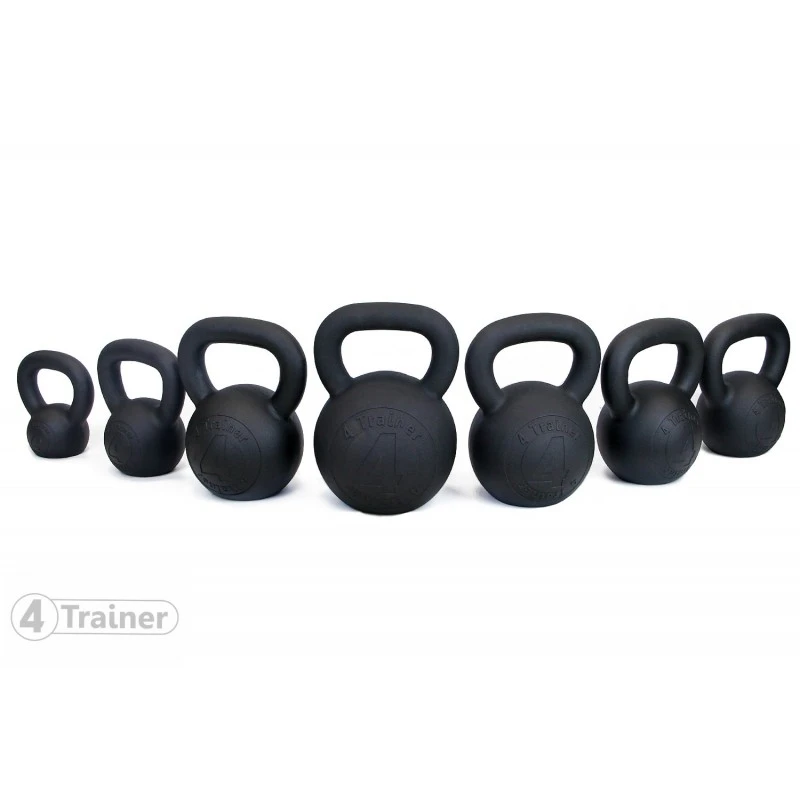Kettlebell BLACK IRON FULL SET 4Trainer 3 Kettlebell BLACK IRON FULL SET 4Trainer