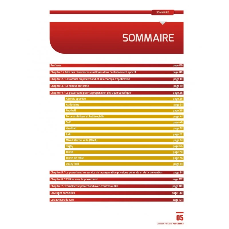 La Prépa Physique POWERBAND - 4TRAINER Editions 5 La Prépa Physique POWERBAND - 4TRAINER Editions – Image 3