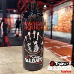 MAGNÉSIE LIQUIDE - Bouteille 500 Ml - 4TRAINER X ALLBARS -Aptitude Équipement magnesie liquide 500ml 4trainer x allbars 1