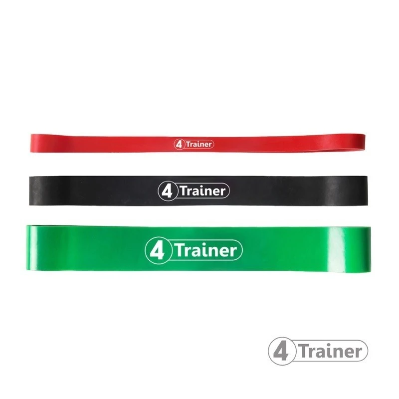 Mini Bandes élastiques Powerband Medium - Vert 6 Mini Bandes élastiques Powerband Medium - Vert – Image 4