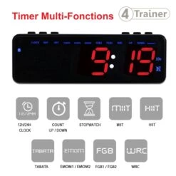 Mini Gym Timer 4Trainer 14 Mini Gym Timer 4Trainer -Aptitude Équipement mini gym timer 4trainer 2