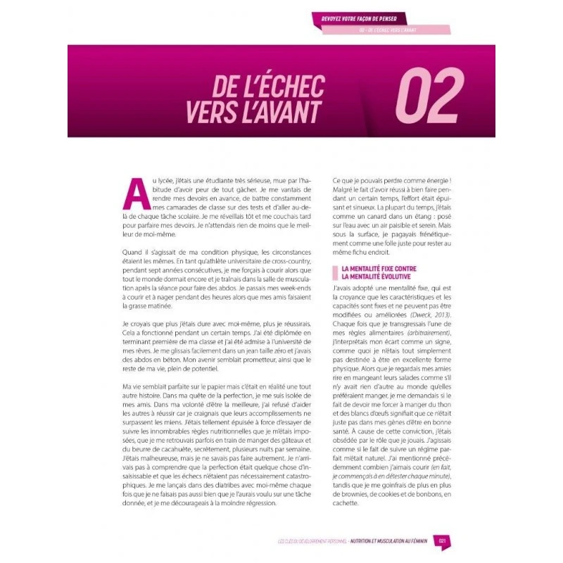 Musculation Et Nutrition Au Féminin - 4TRAINER Editions 8 Musculation Et Nutrition Au Féminin - 4TRAINER Editions – Image 6