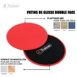 PATINS DE GLISSE - Core Sliders - 4TRAINER -Aptitude Équipement patins de glisse core sliders 4trainer 4