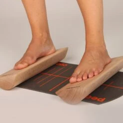 PEDALO PLATEFORMES EN BOIS - Support D'équilibre Et D'exercice Pour Vos Pieds -Aptitude Équipement pedalo plateformes bois 5
