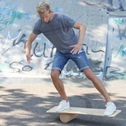 PEDALO ROLA-BOLA - Planche D'équilibre Personnalisable -Aptitude Équipement pedalo rola bola 2