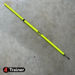 PIQUETS SLALOM TELESCOPIQUES - Pointe Acier Jaune - LOT DE 6 - 1m à 1,80m - 4TRAINER -Aptitude Équipement piquets slalom telescopiques pointe acier jaune lot de 6 1m a 180m 4trainer 2