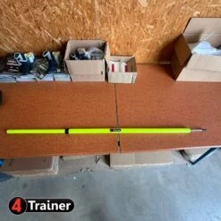 PIQUETS SLALOM TELESCOPIQUES - Pointe Acier Jaune - LOT DE 6 - 1m à 1,80m - 4TRAINER -Aptitude Équipement piquets slalom telescopiques pointe acier jaune lot de 6 1m a 180m 4trainer 3