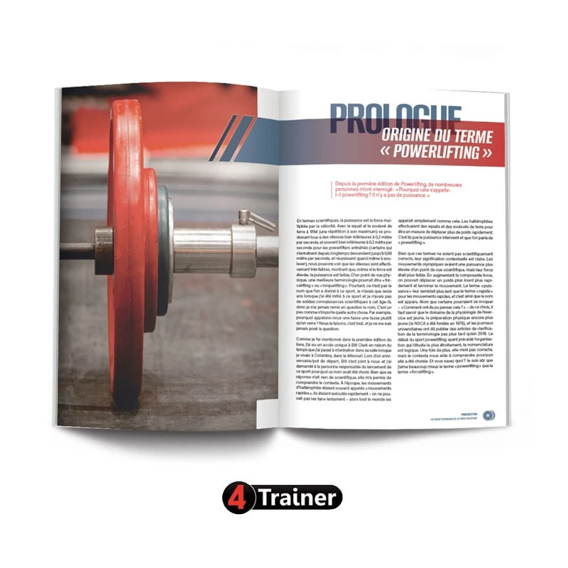 POWERLIFTING - Les Bases Techniques De La Force Athlétique - 4TRAINER EDITIONS 5 POWERLIFTING - Les Bases Techniques De La Force Athlétique - 4TRAINER EDITIONS – Image 3