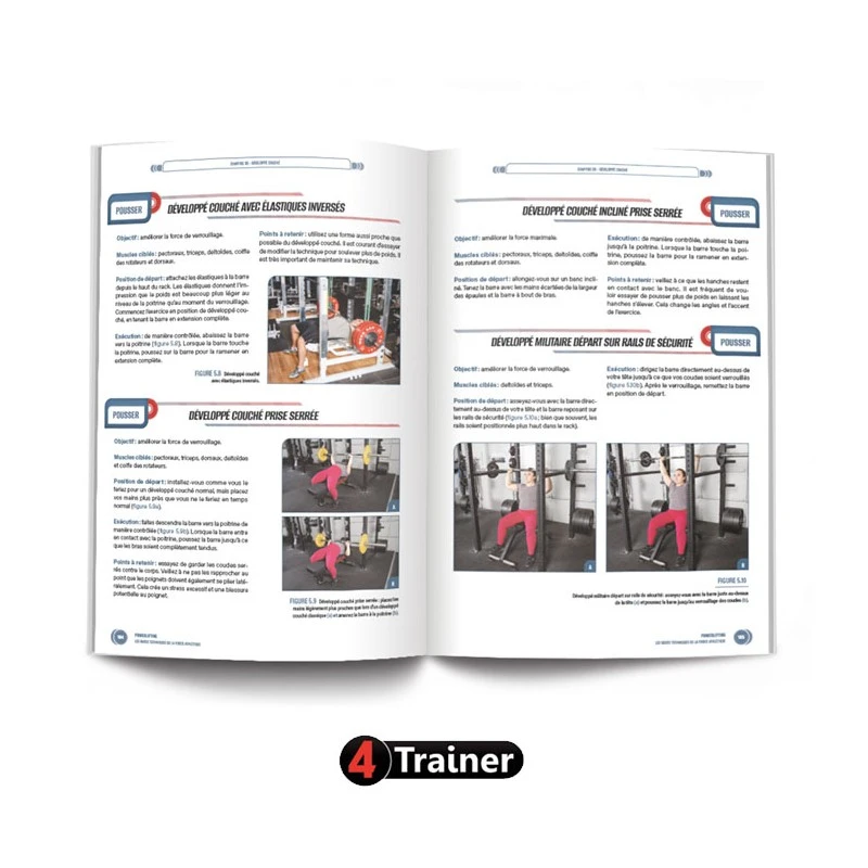 POWERLIFTING - Les Bases Techniques De La Force Athlétique - 4TRAINER EDITIONS 8 POWERLIFTING - Les Bases Techniques De La Force Athlétique - 4TRAINER EDITIONS – Image 6