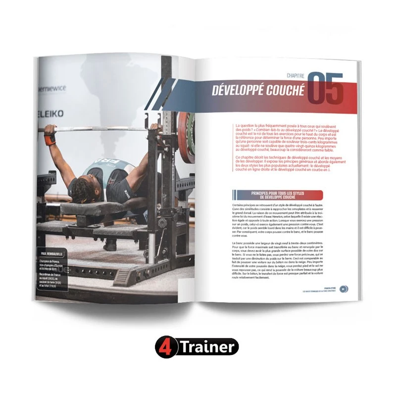 POWERLIFTING - Les Bases Techniques De La Force Athlétique - 4TRAINER EDITIONS 11 POWERLIFTING - Les Bases Techniques De La Force Athlétique - 4TRAINER EDITIONS – Image 9