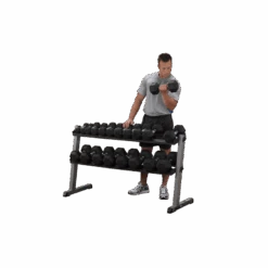 Rack De Rangement Pour Haltères 2 Niveaux Bodysolid