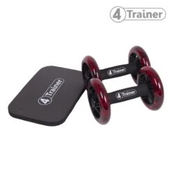 Wheelers 4Trainer Roues Abdos -Aptitude Équipement wheelers 4trainer roues abdos 2
