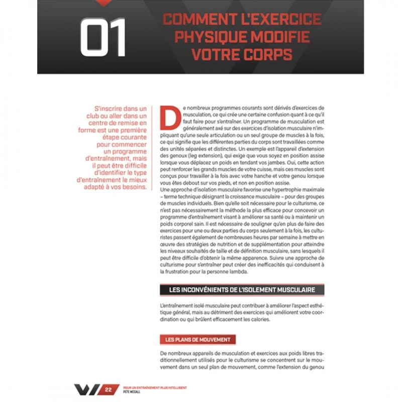 WORKOUT - Pour Un Entraînement Plus Intelligent - 4TRAINER Editions 4 WORKOUT - Pour Un Entraînement Plus Intelligent - 4TRAINER Editions – Image 2